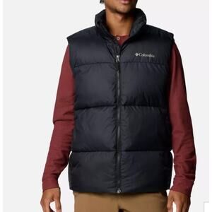 Columbia Sportswear Puffect III Puffer Vest Black Men’s Large NWT